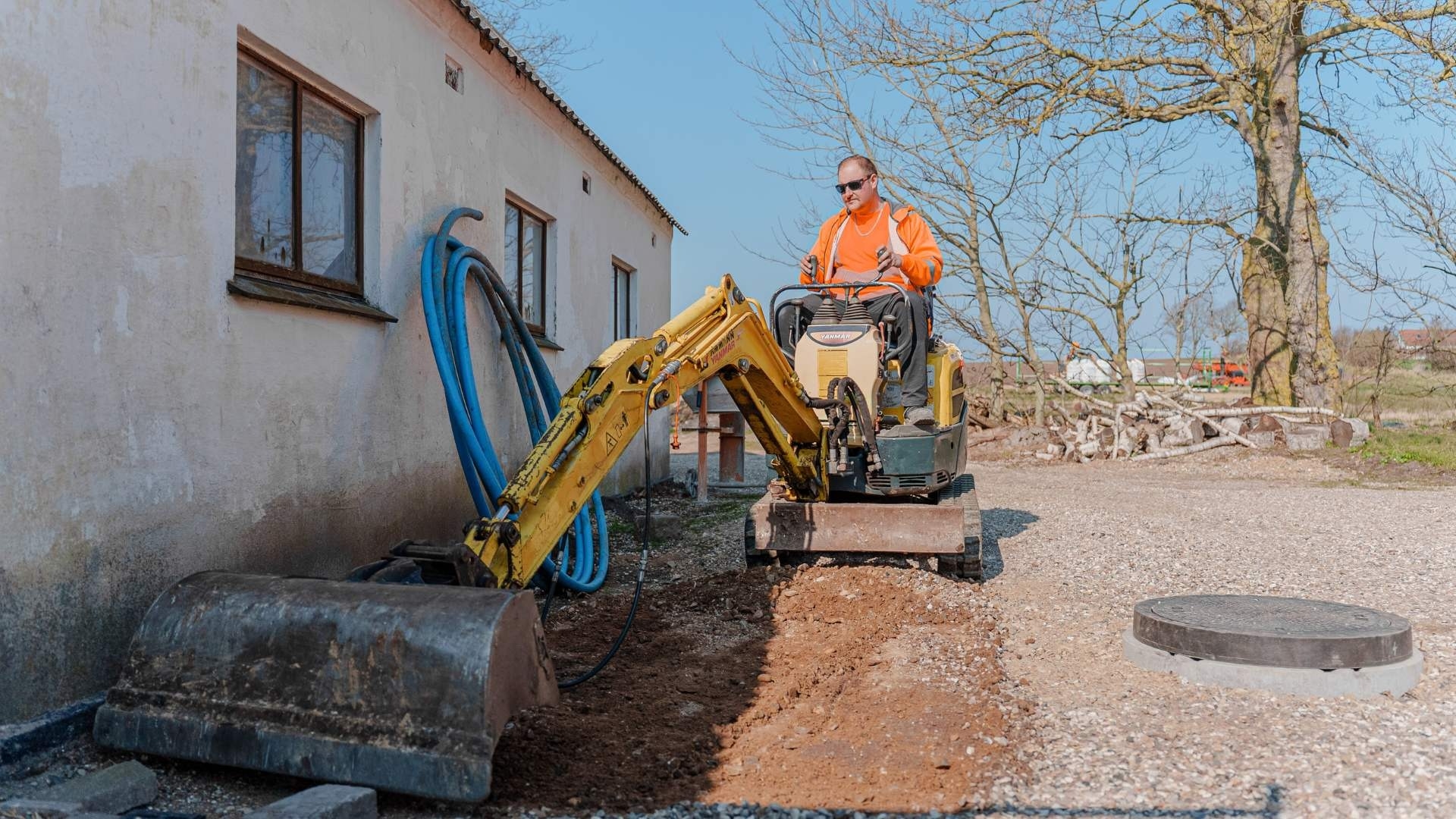 Din professionelle brolægger, entreprenør og rørlægger i Kalundborg - Klar til at hjælpe